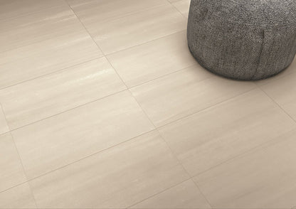 Ottimo Ceramics Flow| Ivory| 24’’ x 48’’ Matte Porcelain Tile