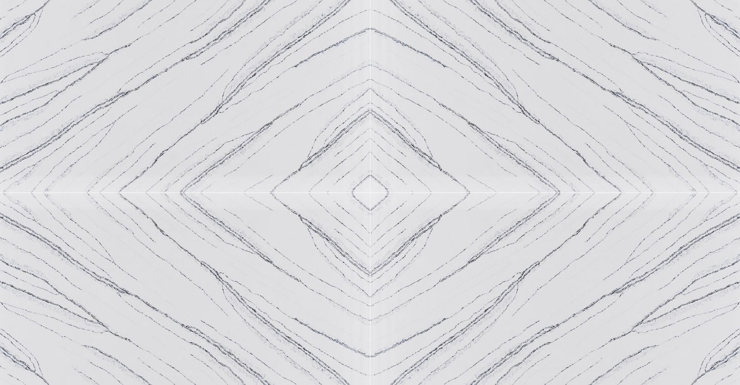 Raphael Stone Fountain Blue  |126' x63''|  2 cm Polished Quartz Slab