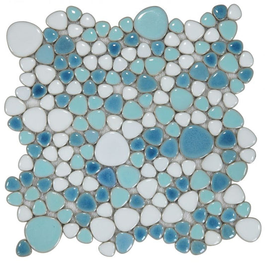 Elysium Tiles Growing Jewel Iris 11.5 x 11.5 Mosaic Tiles