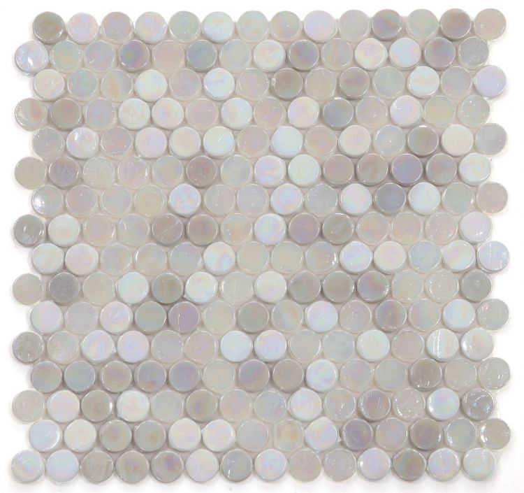 Elysium Tiles Inari Penny New 11.75'' x 11.75'' Mosaic Tiles