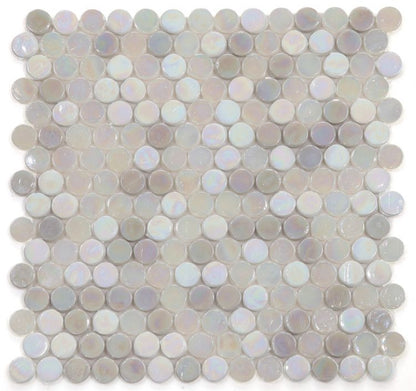 Elysium Tiles Inari Penny New 11.75'' x 11.75'' Mosaic Tiles