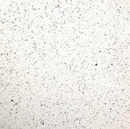 LX Prefabricated Premium White Diamond  |26''x110''| 2cm  Polished Countertop