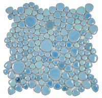 Ellysium Tiles Growing Jewel Blue 11.5 x 11.5 Mosaic Tiles