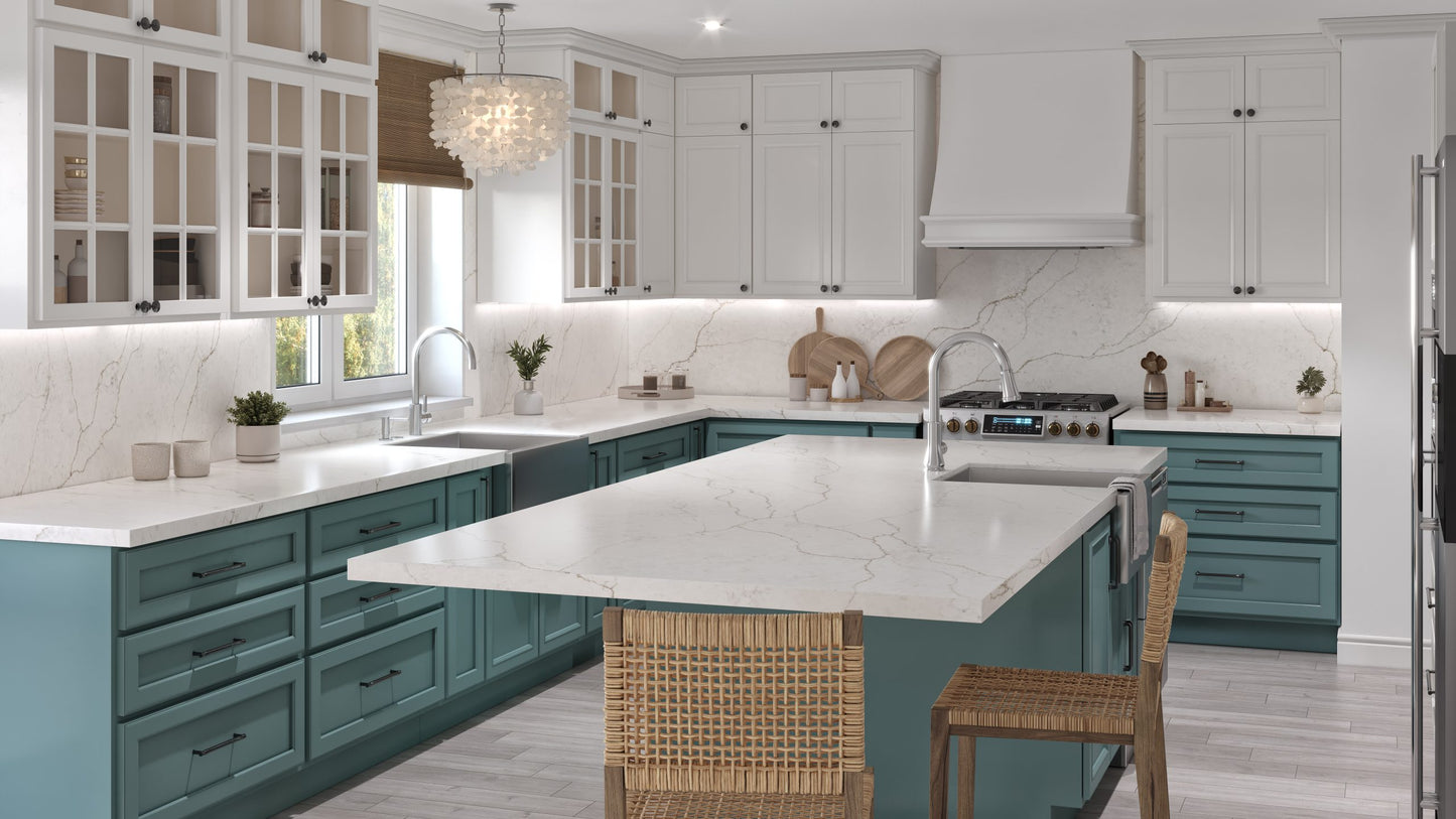 Stratus Surfaces | StratusQuartz | Ethereal™ | 140 x 81 x 2 cm Polished Quartz Slab