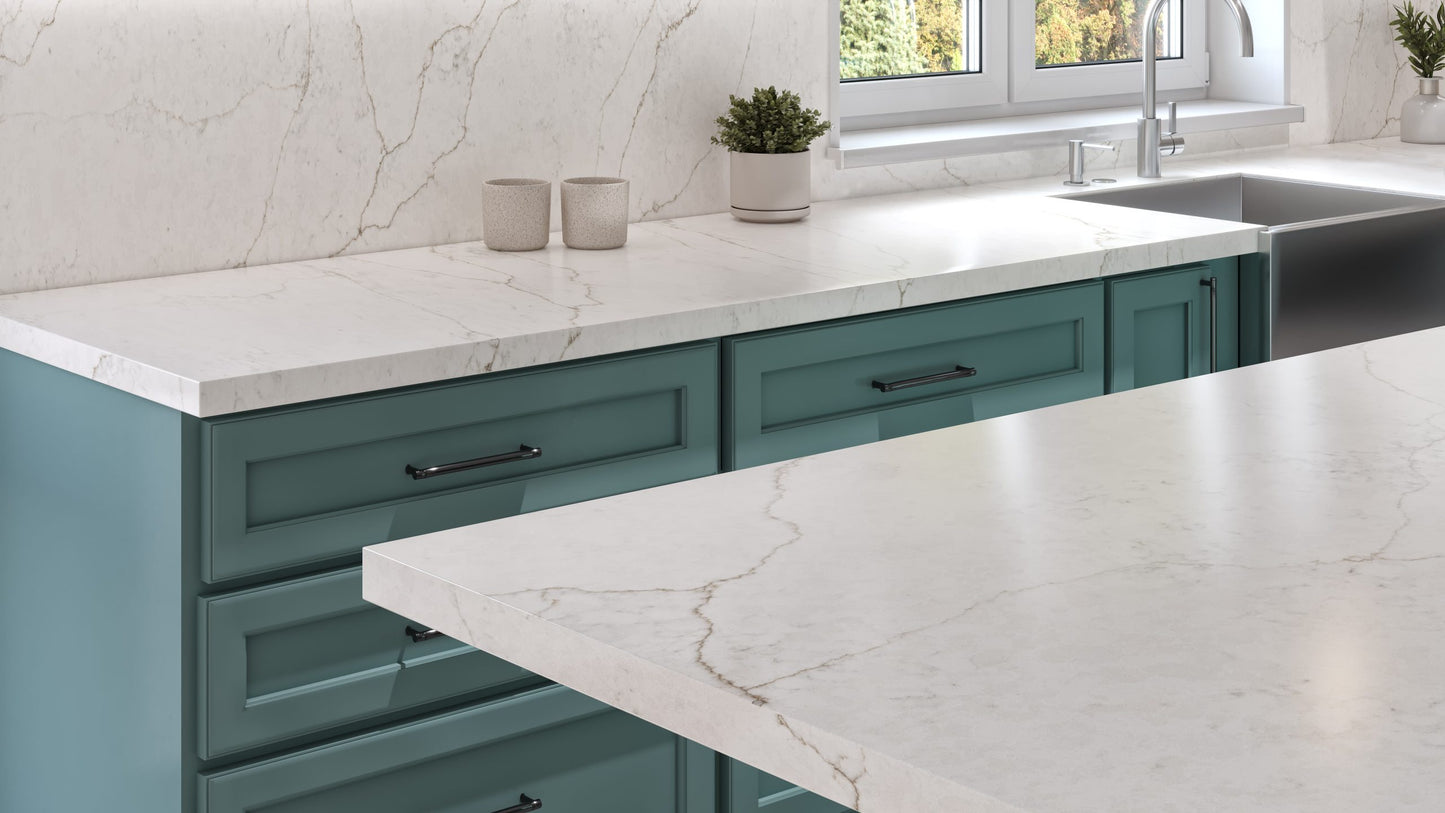 Stratus Surfaces | StratusQuartz | Ethereal™ | 140 x 81 x 2 cm Polished Quartz Slab