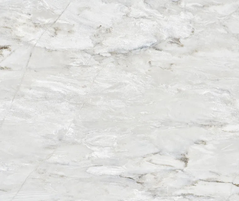 HanStone Le Blanc 130" x 65" x 2 cm" Polished Quartz Slab