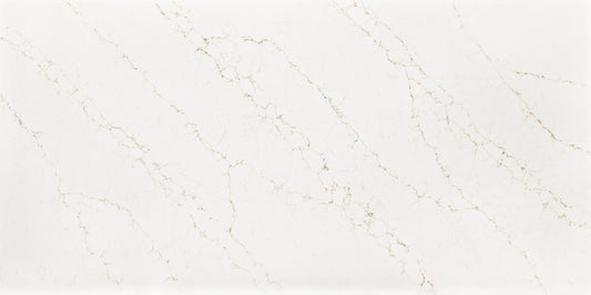 Stratus Surfaces | StratusQuartz | Lenox Oro  | 142 x 79 Super Jumbo Quartz Slab