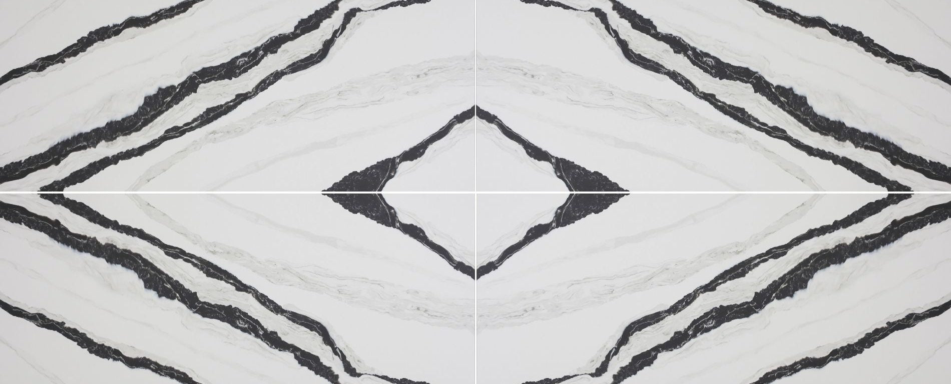 Raphael Stone Panda Black RQ9962 |126' x63''| 2 cm Polished Quartz