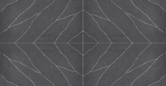 Raphael Stone Calacatta Solange RQ9140 |126' x63''|  2 cm Honed Quartz Slab
