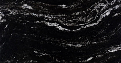 Raphael Stone Titanium Black RQZ6059 |131'' x77''|  2 cm Polished Quartzite Slab