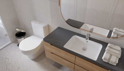 Stratus Surfaces | StratusQuartz™ Regal Soapstone | 130 × 65 × 2 cm Matte Quartz Slab