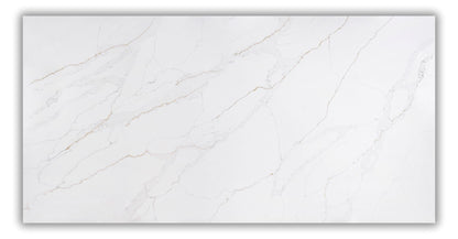 Raphael Stone RQ9910 Calacatta Romano  |126' x63''|  2 cm Polished Quartz Slab