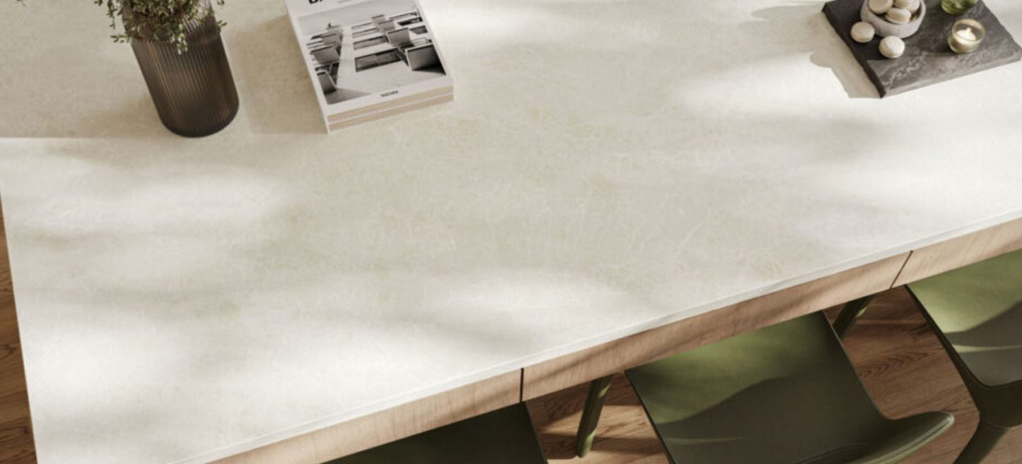 Caesarstone Lucillia |124.5’’ x  61.5’’|1.2 cm| Silk Finish Porcelain Slab