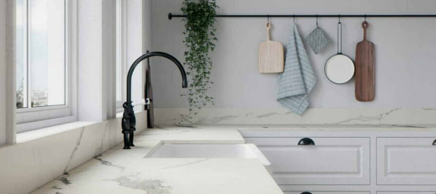 Caesarstone Circa |124.5’’ x  61.5’’|1.2 cm| Stone Finish Porcelain Slab