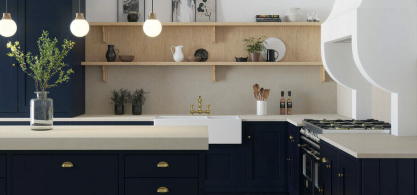 Caesarstone Beige Ciment |124.5’’ x  61.5’’|1.2 cm| Ultra Rough Finish Porcelain Slab