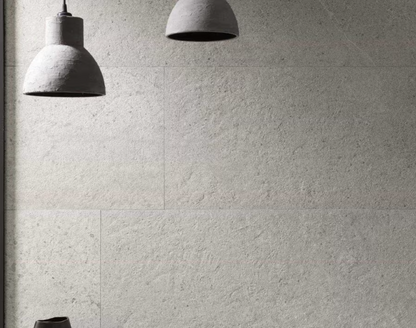 Porcelanosa Prada Acero 18"X47" Ceramic Matte Stone Effect Wall Tile