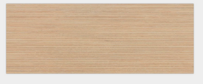 Porcelanosa Ice Tanzania Almond 18"X47" 3D Ceramic Wood Effect Wall Tile