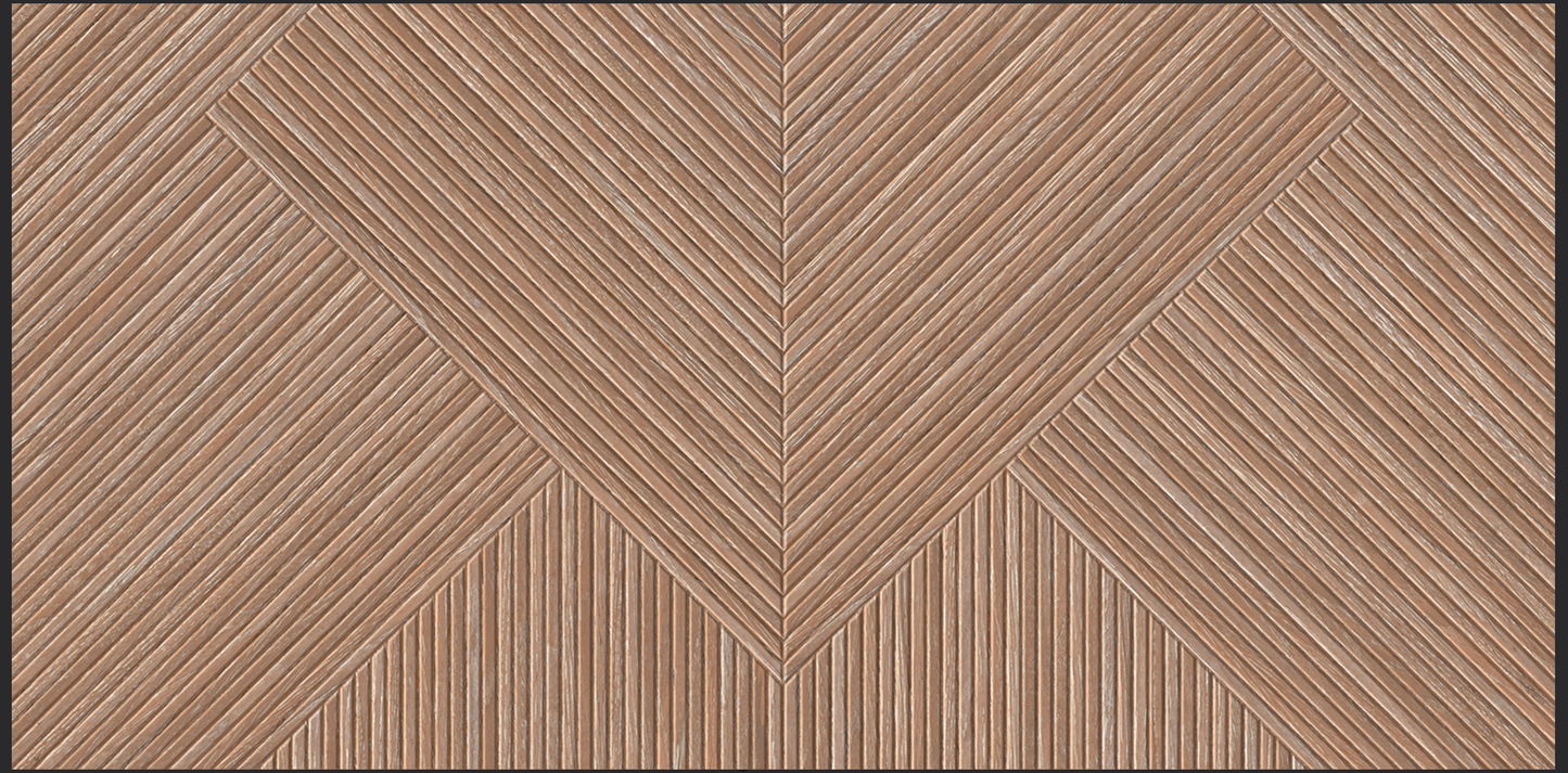 Porcelanosa Noa Tanzania Wine 23"X47" Ceramic Wood Effect Wall Tile