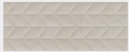 Porcelanosa Spiga Mystic Beige 23"X59" Matte  3D Ceramic Wall Tile