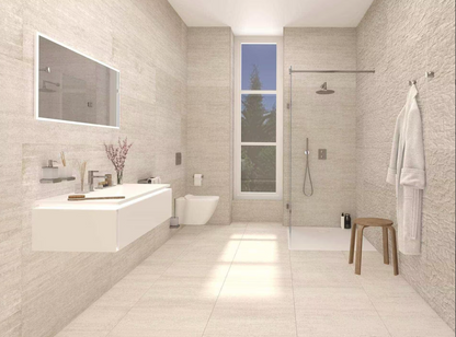 Porcelanosa Mosaico Nantes Caliza 18"X47" Ceramic Matte Wall Tile