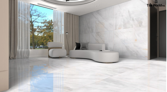 Tile World Blossam Grey | Polished | 24’’ x 48’’ Porcelain Tile