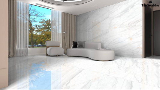Tile World Brazos Satuario | Polished | 24’’ x 48’’ Porcelain Tile