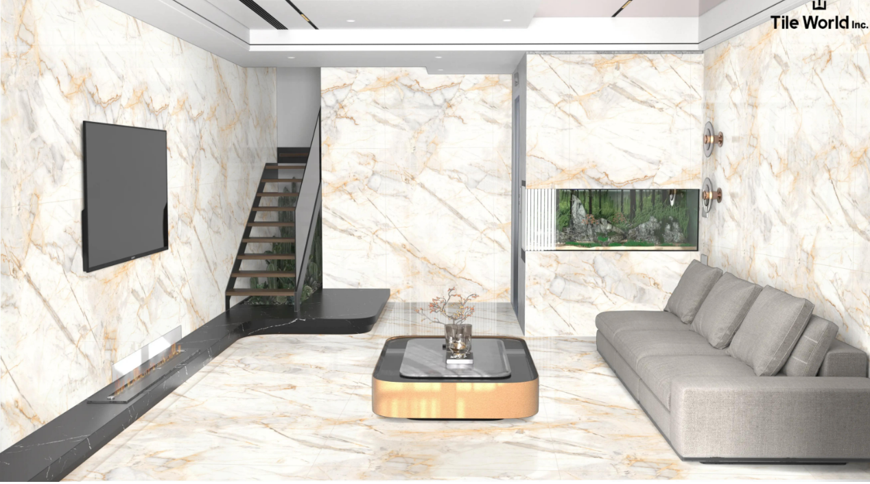 Tile World Endless Royal | Polished | 24’’ x 48’’ Porcelain Tile