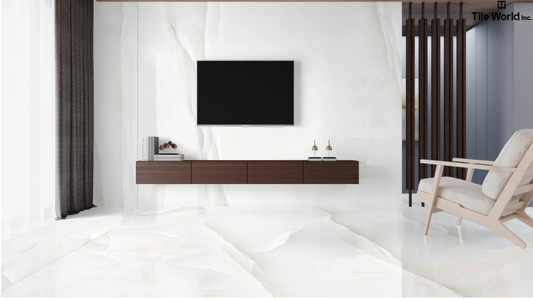 Tile World Unique Onyx| Polished | 24’’ x 48’’ Porcelain Tile