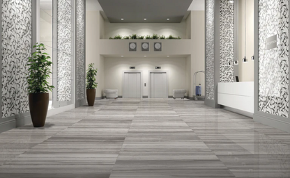 Ottimo Ceramics Demira |Bianco| 12” x 24” Polished Porcelain Tile
