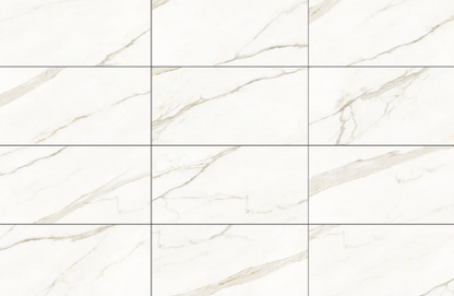 Ottimo Ceramics Elegance Gold Calacatta 24’’ x 24’’ Polished Porcelain Tile