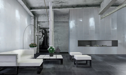 Ottimo Ceramics Elektra Lux | Super White | 24’’ x 48’’ Semi Polished Porcelain Tile