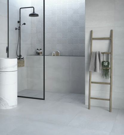 Ottimo Ceramics Elyt| Blanco | 12” x 24” Matte Porcelain Tile