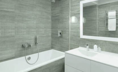 Ottimo Ceramics Legacy |White| 12” x 24” Semi Polished Porcelain Tile
