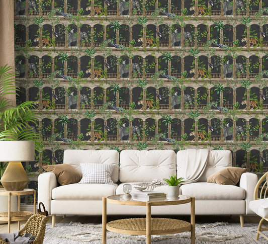 Holden| Cascading Gardens Collection| by Sancar Luxury Designer Wallpapers