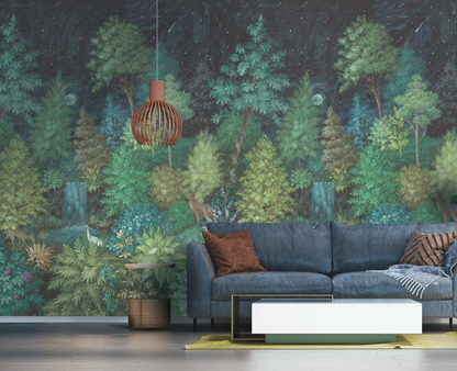 Holden| Cascading Gardens Collection| by Sancar Luxury Designer Wallpapers