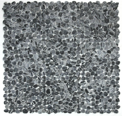 Elysium Tiles Aphrodite Dark Grain 12''x12'' Mosaic Tiles