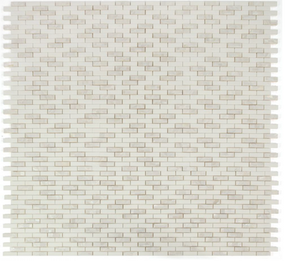 Elysium Tiles Diana Linear Thassos 11.75 x 12 Mosaic Tiles