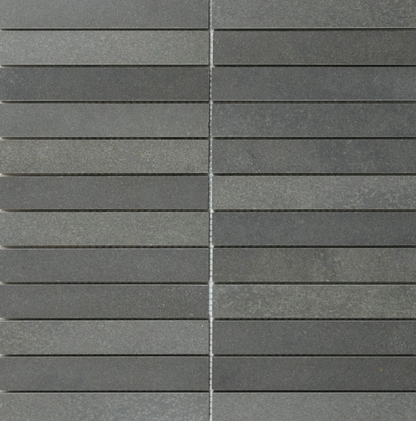 Elysium Tiles Slot Basalt 11.75 x 11.75 Mosaic Tiles
