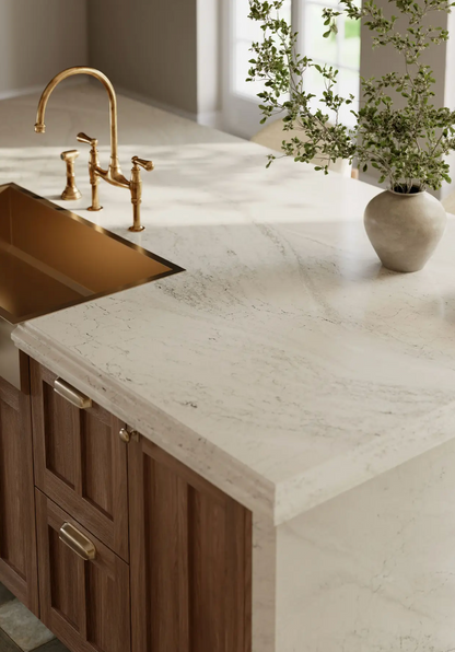 Cambria Claremont 132''x 65.5'' 2 cm Polished Quartz Slab