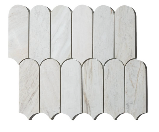 Elysium Tiles Piano Eura Wood Honed 10 x 11.75 Mosaic Tiles