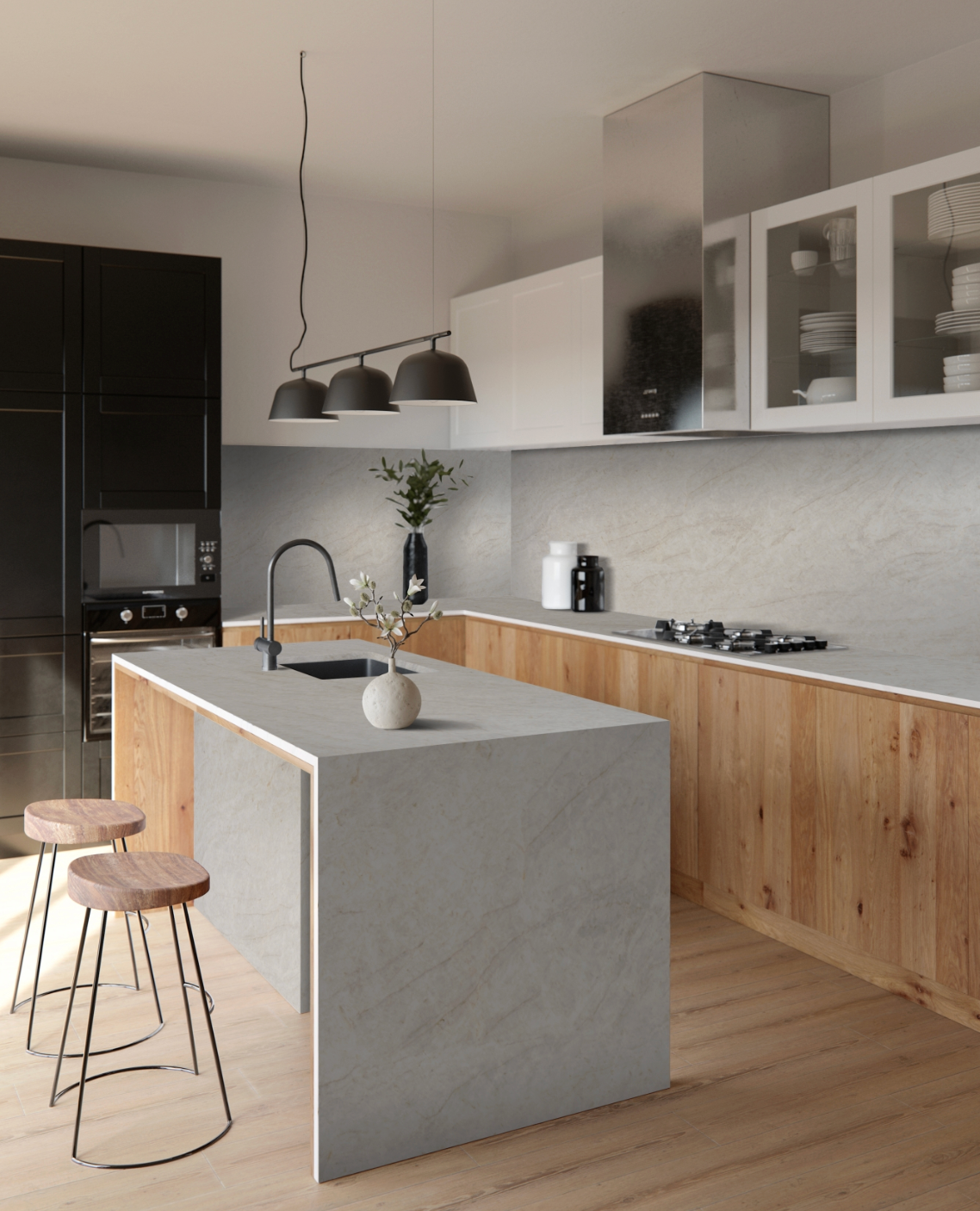 Elite Stone |New Taj Mahal  |122"-126"x63"| 2 cm Polished Quartz Slab