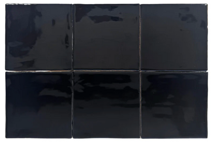 Ottimo Ceramics Balance 5'' x 5'' Gloss Ceramic | Blanco, Cobalto, Negro, Rosa