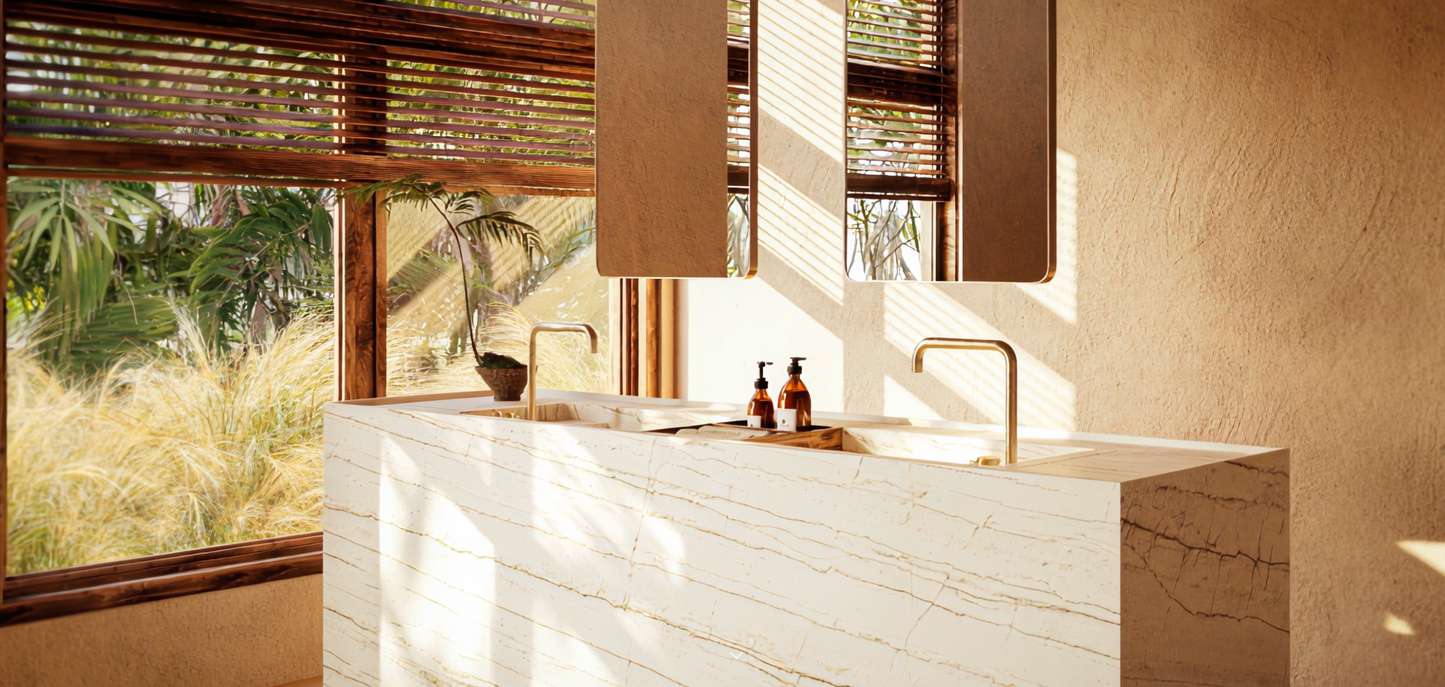 Caesarstone Everline|126’’ x  63’’|1.2 cm| Honed Finish Porcelain Slab