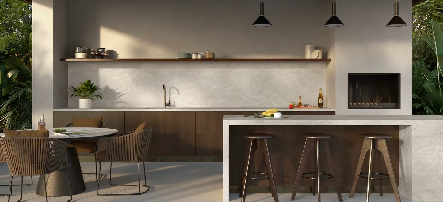 Caesarstone Crestone |126’’ x  63’’|1.2 cm| Honed Finish Porcelain Slab