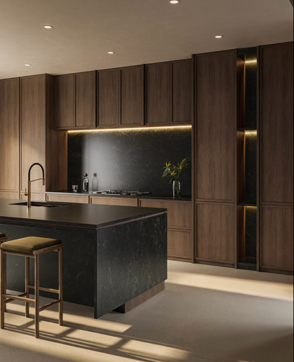 Éclos by Cosentino | Phantom 128 x 63 x 2 cm | Smooth Finish Silica-Free Inlayered Mineral Surface