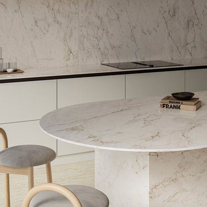 Éclos by Cosentino | Landr 128 x 63 x 2 cm | Glossy Finish Silica-Free Layered Mineral Surface