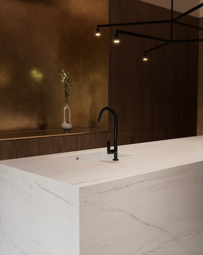 Éclos by Cosentino | Wondr 128 x 63 x 2 cm | Glossy Finish Silica-Free Layered Mineral Surface