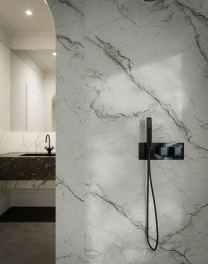 Éclos by Cosentino | Wondr 128 x 63 x 2 cm | Glossy Finish Silica-Free Layered Mineral Surface