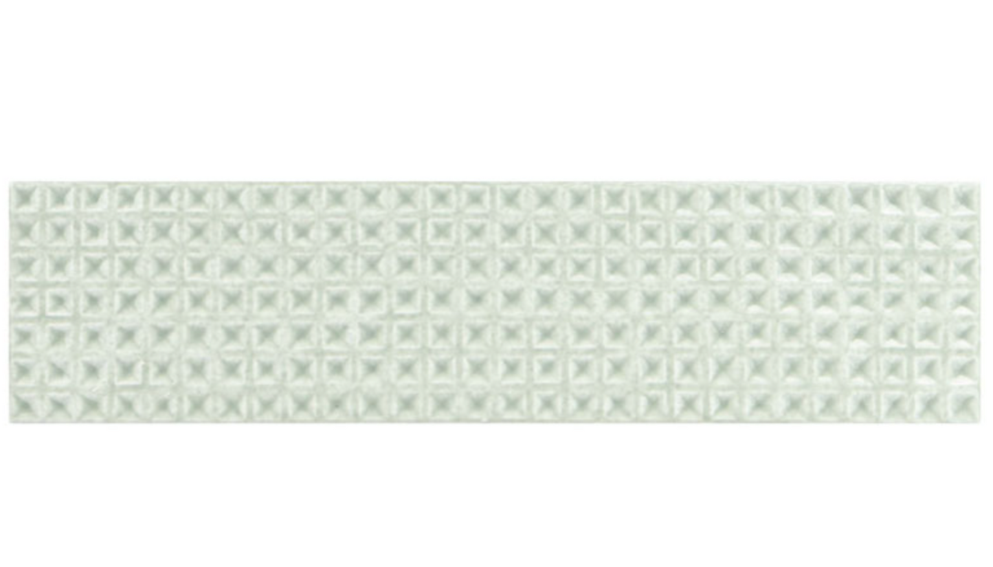 Glazzio Tiles Wafer Collection|3'' x 12'' | Teya |Ceramic Mosaic Tiles