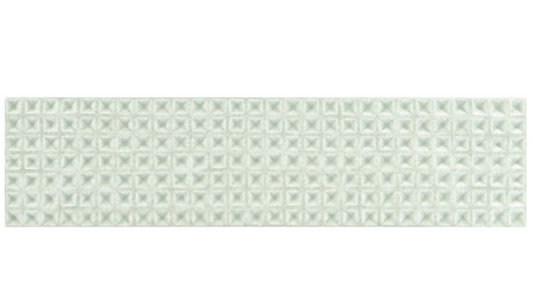 Glazzio Tiles Wafer Collection|3'' x 12'' | Teya |Ceramic Mosaic Tiles